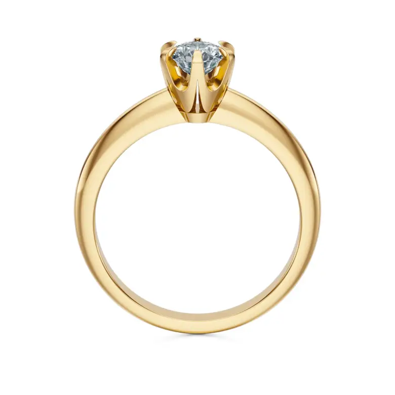 Pierścionek diament